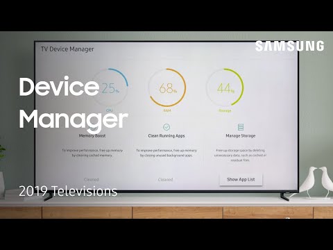 Manage Apps with Device Manager on Your 2019 TV | Samsung US
