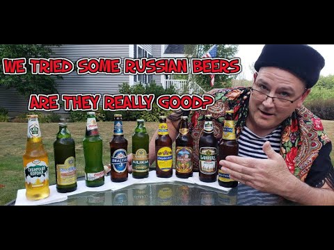 Russian Beers for the First Time | Review