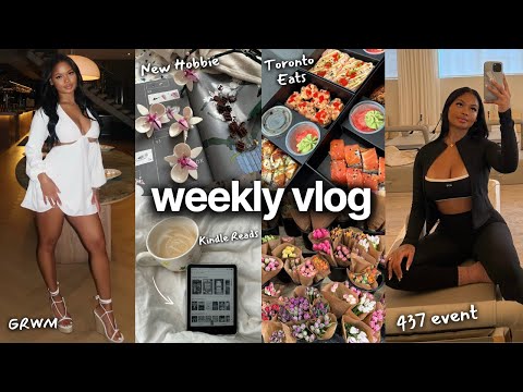 VLOG: New Hobbies, Abs Workout, Chatty GRMW, Influencer Events & Days In Life