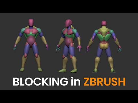 Character Blocking in ZBrush: Essential Sculpting Techniques