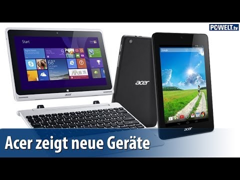Acer Aspire Switch 10, Iconia One 7 & Tab 7 vorgestellt | deutsch / german
