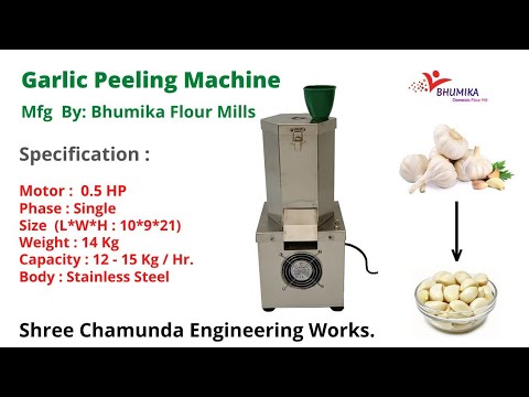 Automatic Garlic Peeler Machine