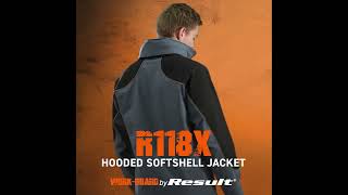 Vidéo Result Hooded ripstop softshell jacket