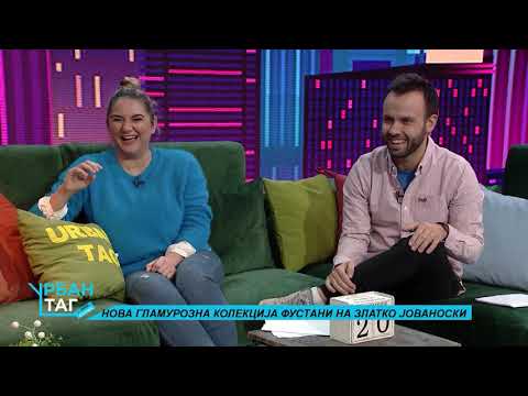 Урбан Таг - Нова гламурозна колекција фустани на Златко Јованоски
