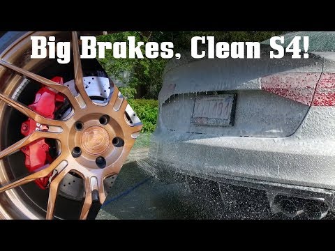 Allroad Gets 8 Piston Brakes, S4 Gets Cleaned!