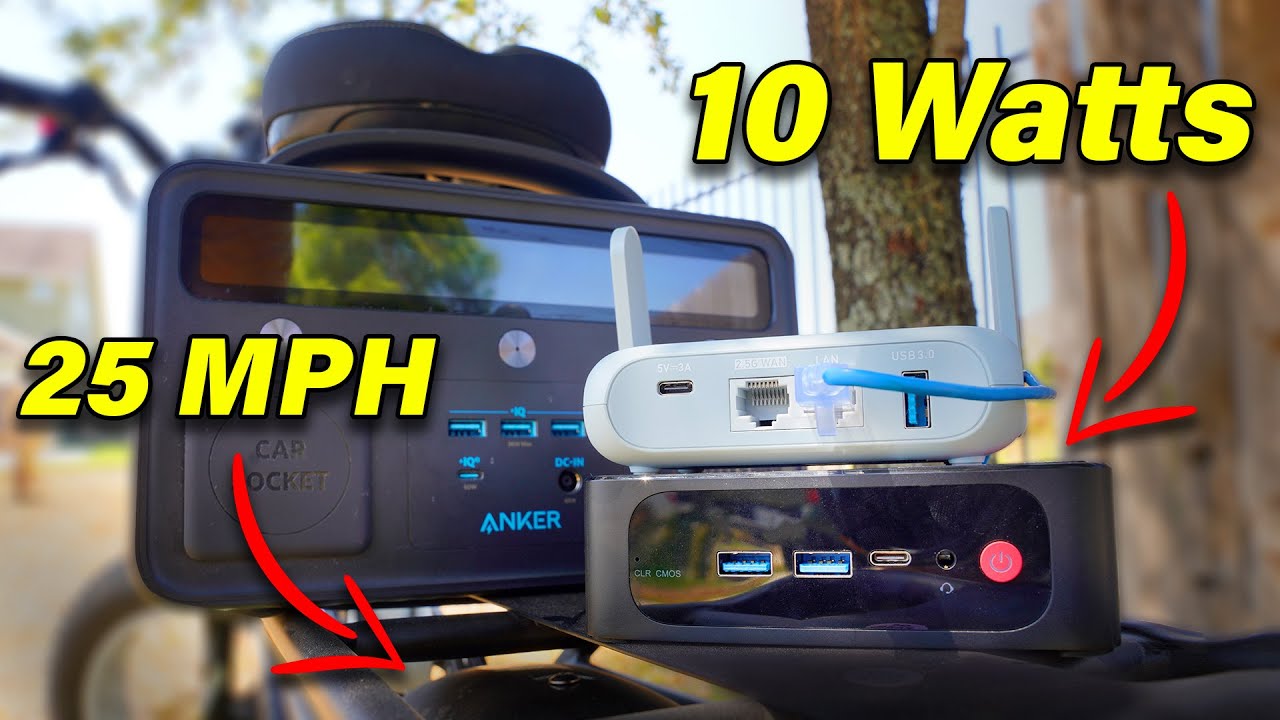 Building a Low-Power Mobile Home Lab - ft. Cyrusher