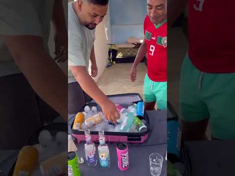 Halima shérif vlogs تحدي شرب عصير غازي