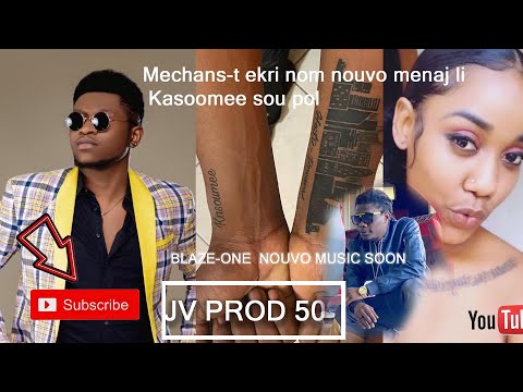 /Mechans-t kap enjoy li ak Menaj li  & li ekri noml sou pol\(Blaze-one nouvo music li soon. )