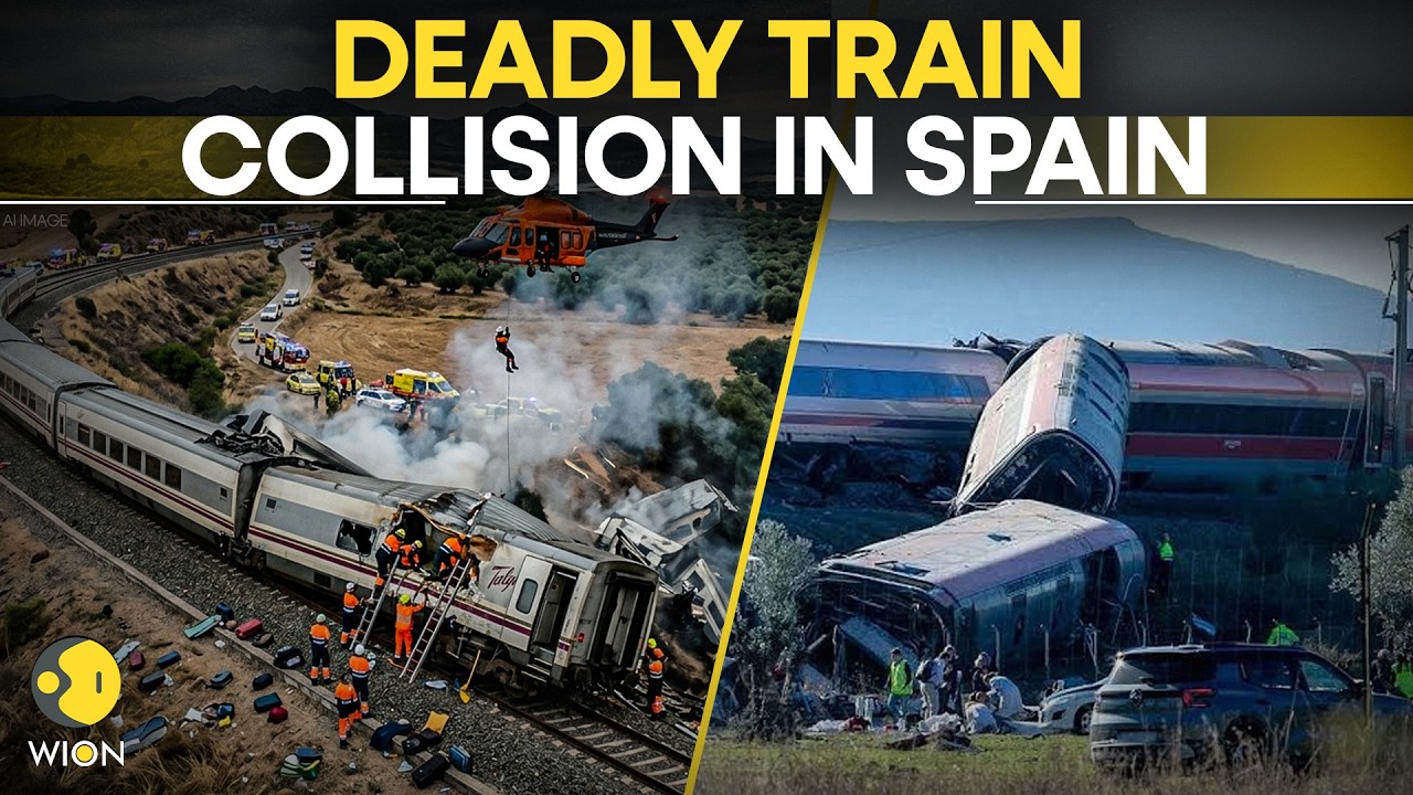 Spain Train Accident: At Least 10 Dead in High-Speed Train Collision; Death Toll Feared to Rise