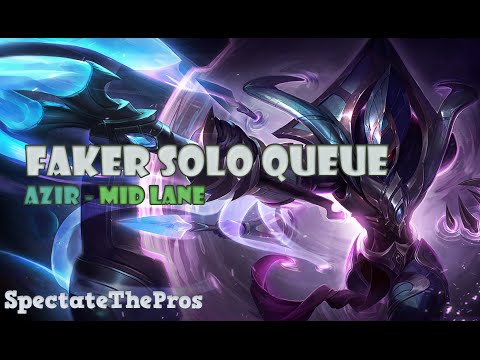 SKT Faker | Azir vs Ahri Mid |  S5 KR Challenger Gameplay