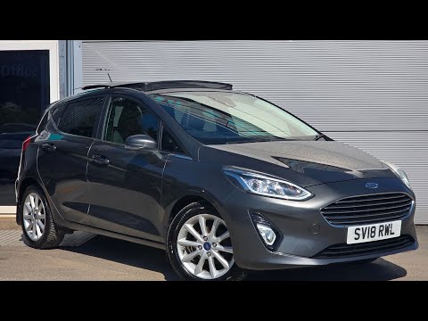 2018/18 Ford Fiesta 1.0T EcoBoost Titanium Euro 6 (s/s) 5dr for sale at A.T Car Sales Corby
