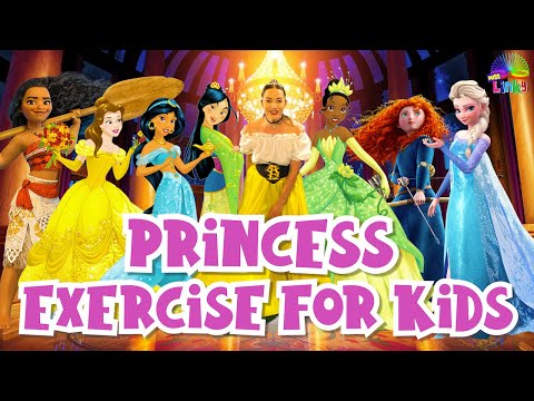 Princess Exercise for Kids - Indoor Workout - YouTube