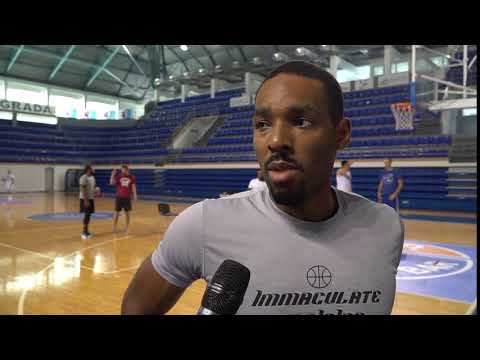 Brandis Raley-Ross pred meč sa Cibonom