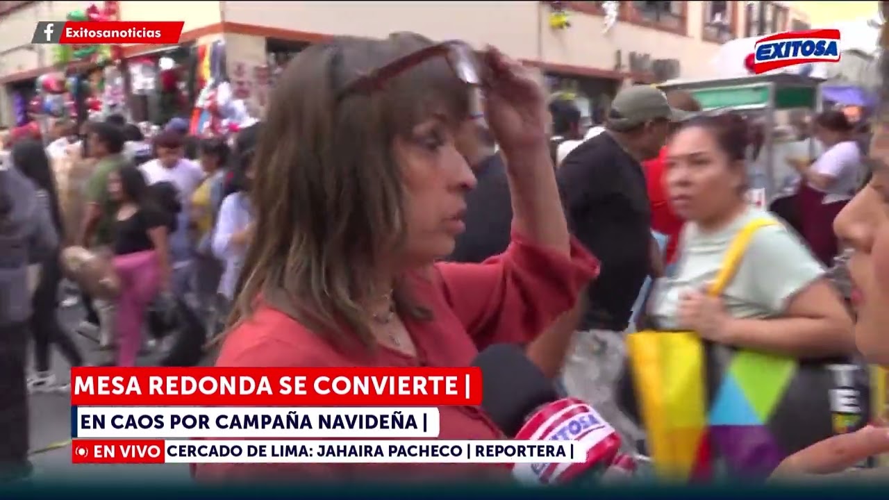 🔴🔵 Mesa Redonda se convierte en caos por campaña navideña
