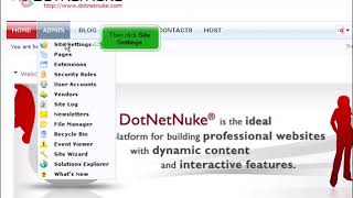 How to change the registration options in DotNetNuke