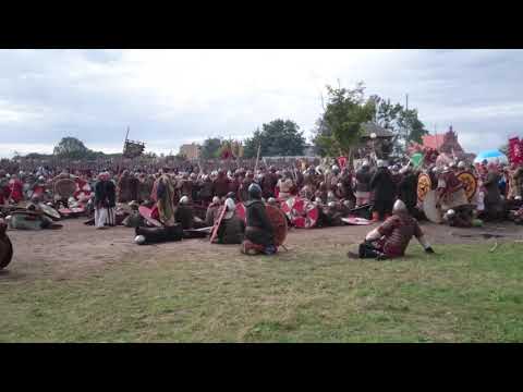 Wolin - Festival of Slavs and Vikings 2015 Main Battle 4K UHD