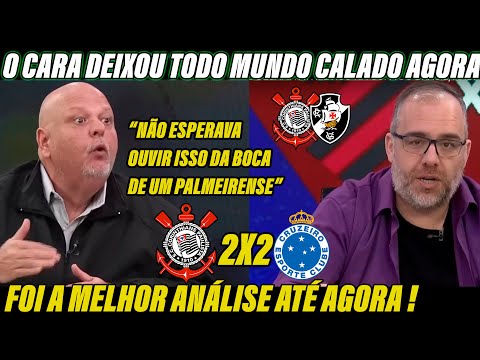 PALMEIRENSE FAZ A MELHOR ANALISE DO CORINTHIANS NA FINAL DA COPA DO BRASIL Corinthians1X2 Cruzeiro