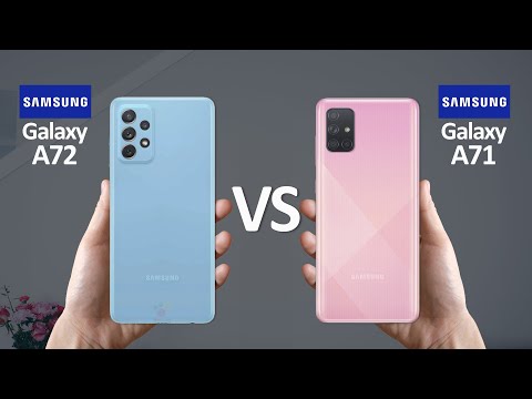 Samsung Galaxy A72 Vs Samsung Galaxy A71