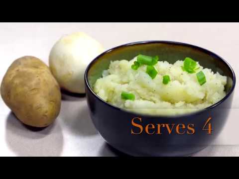 Mashed Potatoes with a Turnip Twist