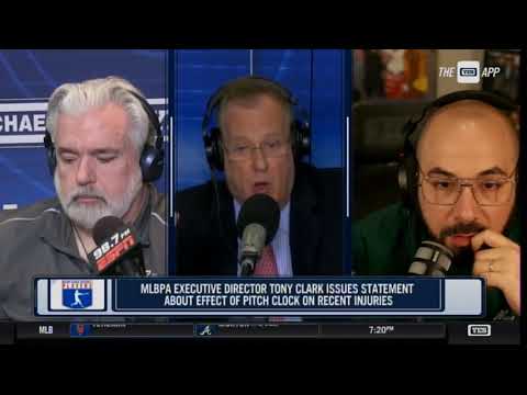 MLBPA Blames Pitch Clock for Injuries  - The Michael Kay Show TMKS April 8 2024