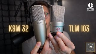 Video thumbnail for Neumann TLM 103 vs Shure KSM 32 | A Practical Review for Voiceover by Jay Myers Voiceover