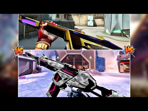 Champions 2022 Phantom VS Protocol 781-A Phantom Comparison || Which One Is The Best Phantom Skin ||