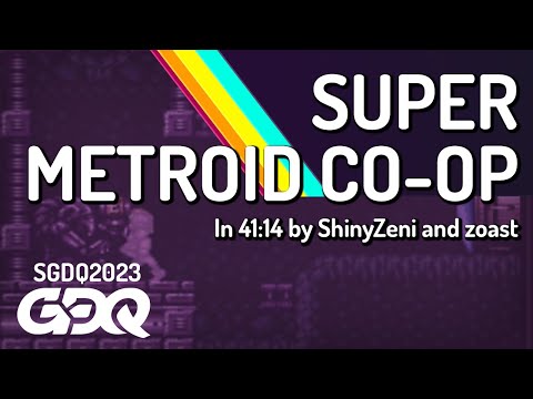 Super Metroid Co-op by ShinyZeni and zoast in 41:14 - Summer Games Done Quick 2023