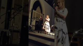 Me and Lizzie performing Everybody&#39;s Talkin&#39; by The Beautiful South