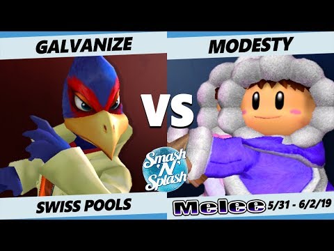 SNS5 SSBM - Galvanize (Falco) Vs. Modesty (Ice Climbers) Smash Melee Tournament Pools