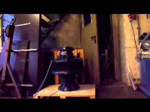 Bremsversuch der "Sachsenwerk" Luftschutzsirene