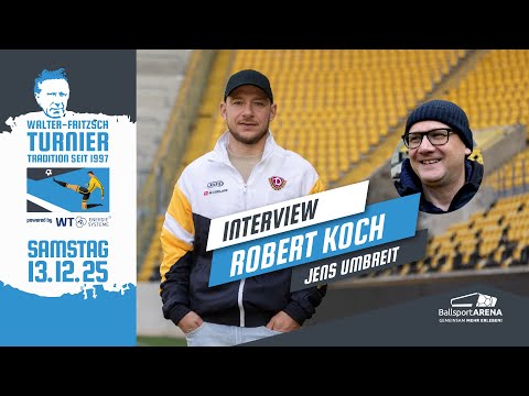 Robert Koch in an interview: Indoor magic & ambition at the Walter Fritzsch Tournament | Dynamo D...