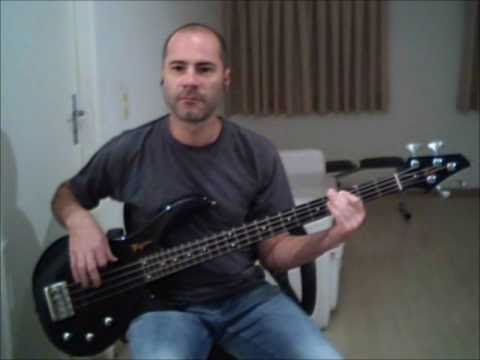 Rock And Roll All Nite Live Version - Kiss Cover - Bass Play Along - Baixo video thumbnail