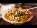Street Food In Hyderabad Delicious Samosa Chaat Vajramtv Official