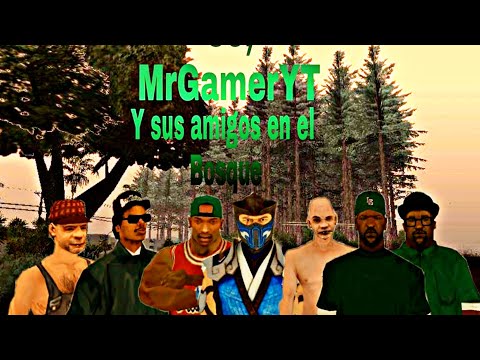 CJ y sus amigos se adentran en el bosque 🌲 | Aventura ÉPICA en GTA San Andreas | Parte 2