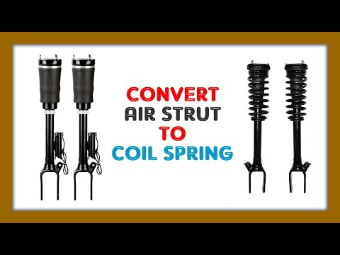 How to convert air suspension to Coil spring