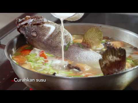 Steam Grouper Fish