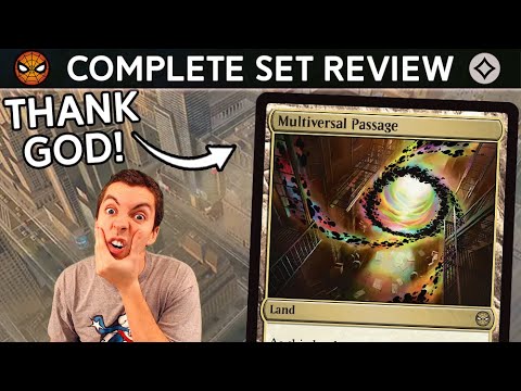🟤 Complete Set Review! 🟤 - 🦸‍♂️ Marvel's Spider-Man 🦸‍♂️ - Colorless & Lands - Constructed & Limited