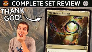 🟤 Complete Set Review! 🟤 - 🦸‍♂️ Marvel's Spider-Man 🦸‍♂️ - Colorless & Lands - Constructed & Limited
