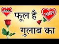 गुलाब शायरी 2022 🌹 best Gulab shayari in Hindi 2022 🌹 गुलाब शायरी 2022 क