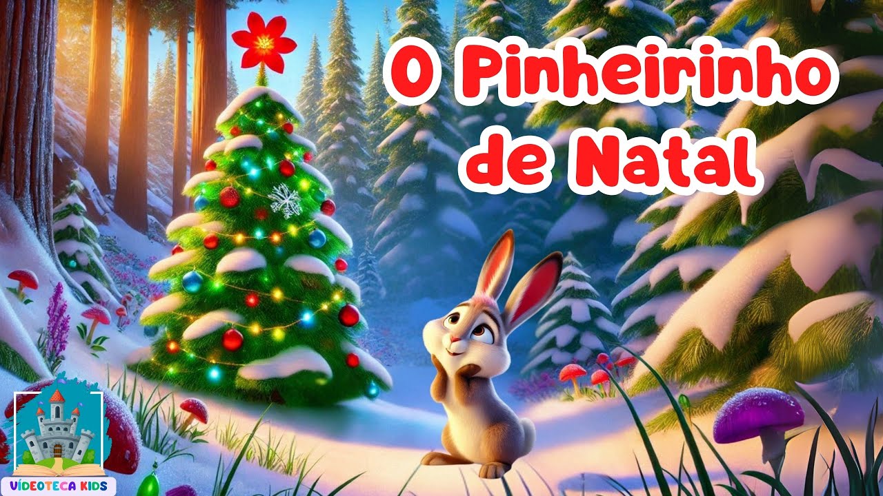 O PINHEIRINHO DE NATAL - História Infantil | #historiainfantilparadormir #livrosinfantis #historinha