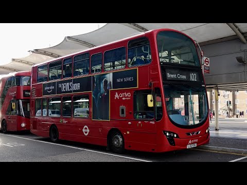 London Bus Route 102 - Brent Cross to Edmonton Green - Subtitles