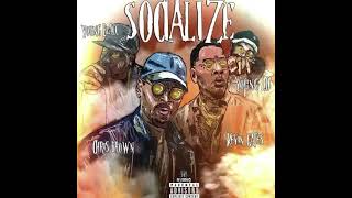 Chris Brown &amp; OHB - Socialize Ft. Kevin Gates Young Blacc &amp; Young Lo (official audio)￼ ￼