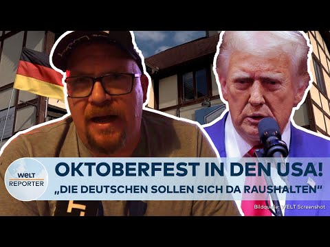 US-WAHLKAMPF: Oktoberfest in Georgia! Liebe zu Deutschland trifft Liebe zu Donald Trump!