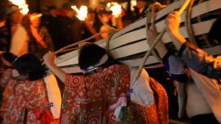 preview picture of video '1080p由岐神社例祭「鞍馬の火祭」 KYOTO KURAMA Fire festival 2009'