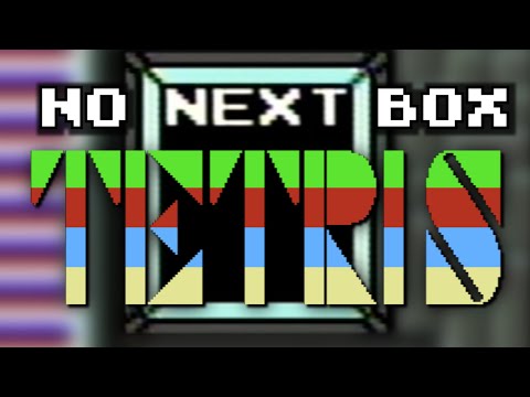No Next Box in NES Tetris - World Record Progression and Explanation