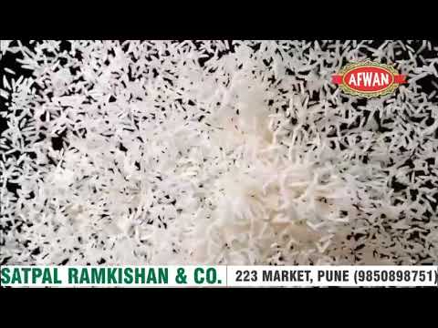 Afwan super 1121 basmati rice, 25 kg