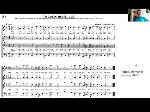 Learn to sing Sacred Harp 282 I'm Going Home
