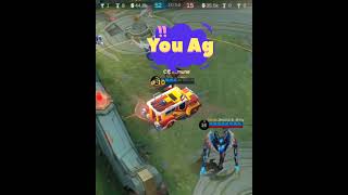 Best Johnson Gameplay Ever | Non-Stop Car Crashes & Savage Plays | MLBB#mobilelegends #mlbb #shorts
