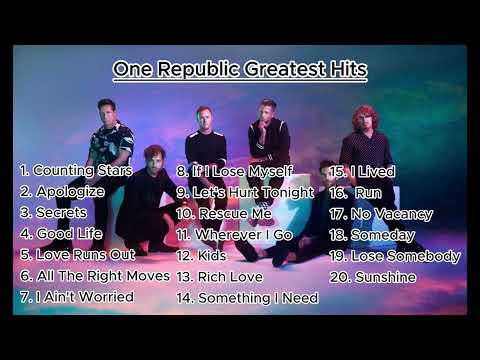 OneRepublic's Greatest Hits : The Ultimate Top 20 Songs