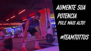 TREINO DE POTÊNCIA PARA MELHORAR IMPULSÃO! SALTE MAIS ALTO!